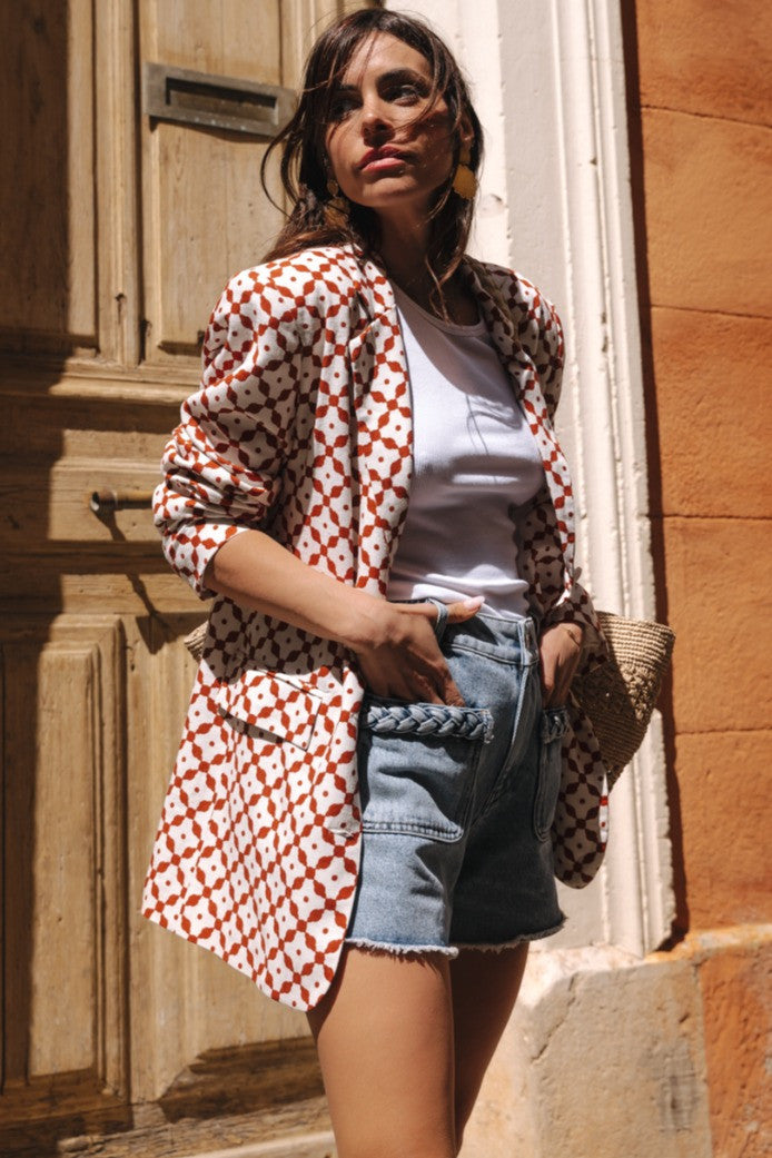 CHAQUETA VANA ESTAMPADO GIAVANETTA