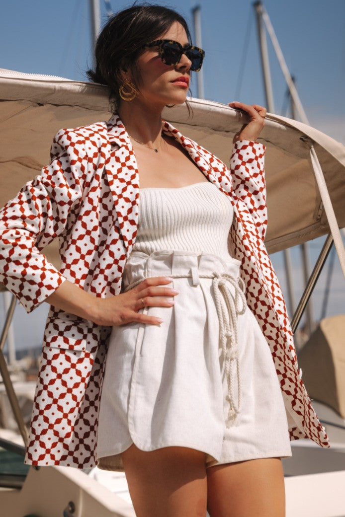 CHAQUETA VANA ESTAMPADO GIAVANETTA