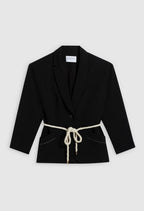 Claudie Pierlot - Chaqueta de Traje - Vibrato - Negro