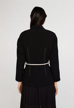 Claudie Pierlot - Chaqueta de Traje - Vibrato - Negro