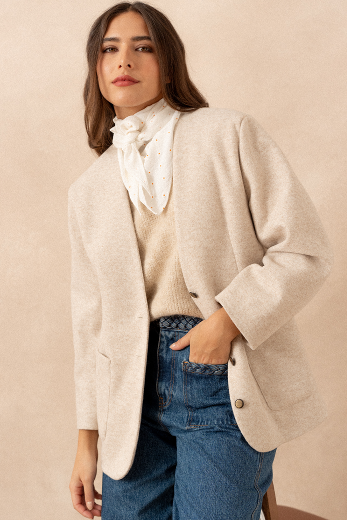 VILASSIA BEIGE JACKET