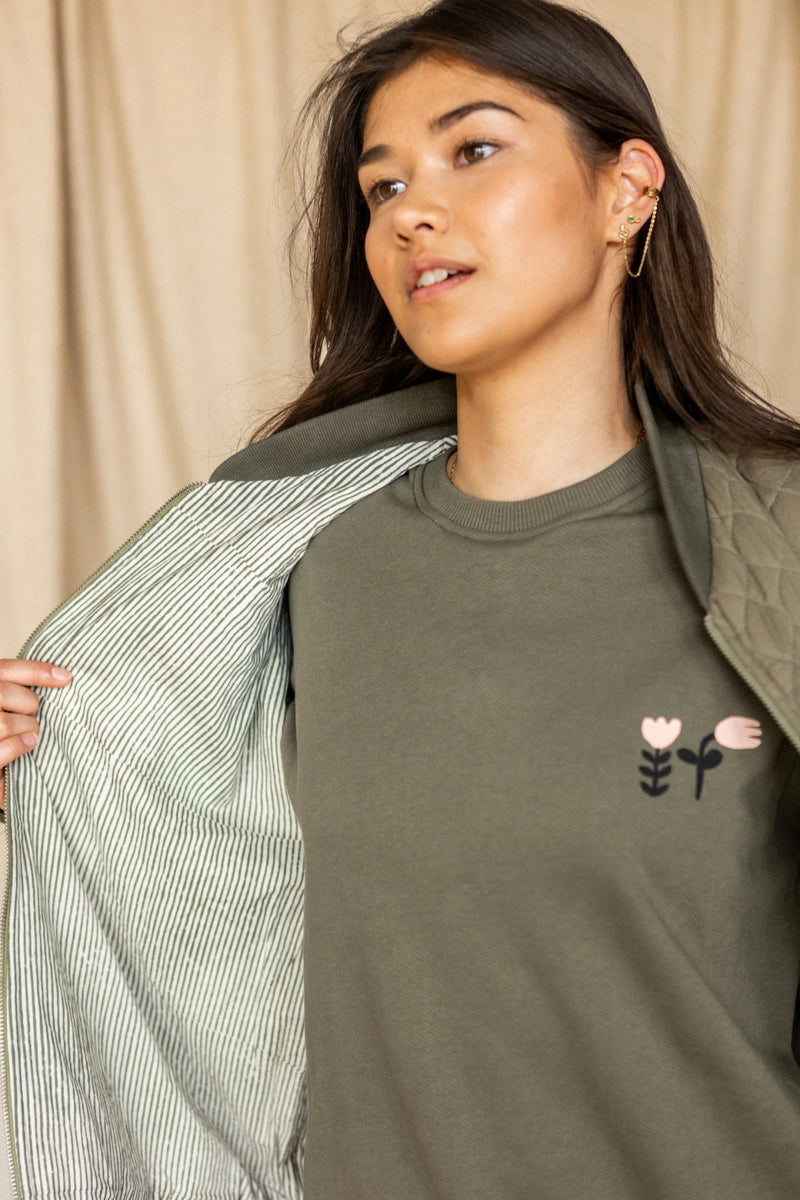 Veste Vishal - Kaki - Femme