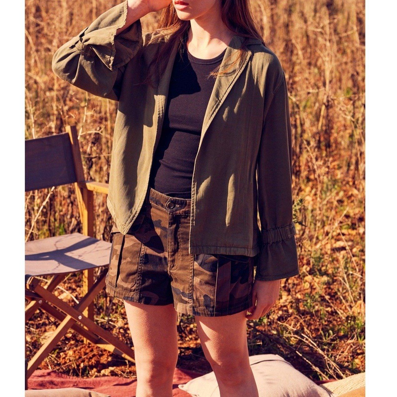Vitalia Jacket - Khaki
