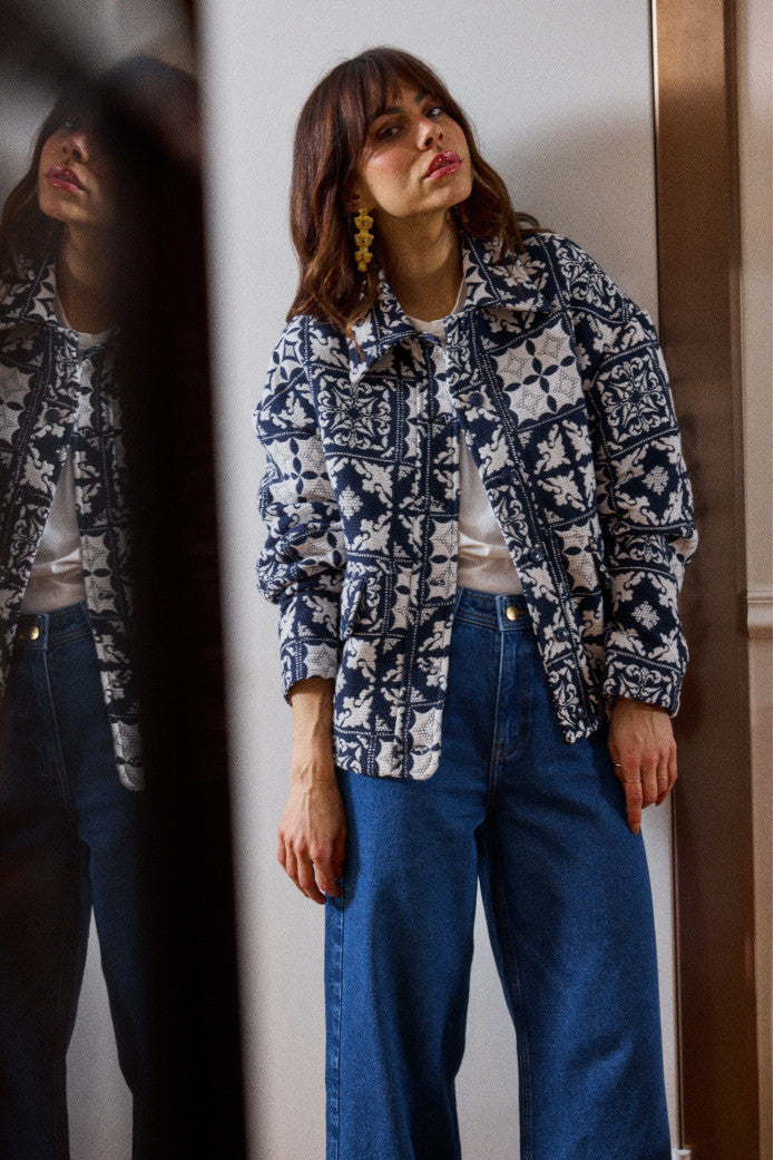 Chaqueta Voltaire Gary Mosaique