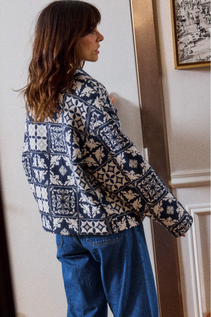 Chaqueta Voltaire Gary Mosaique