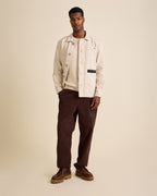 Denim-Worker-Jacke Off White