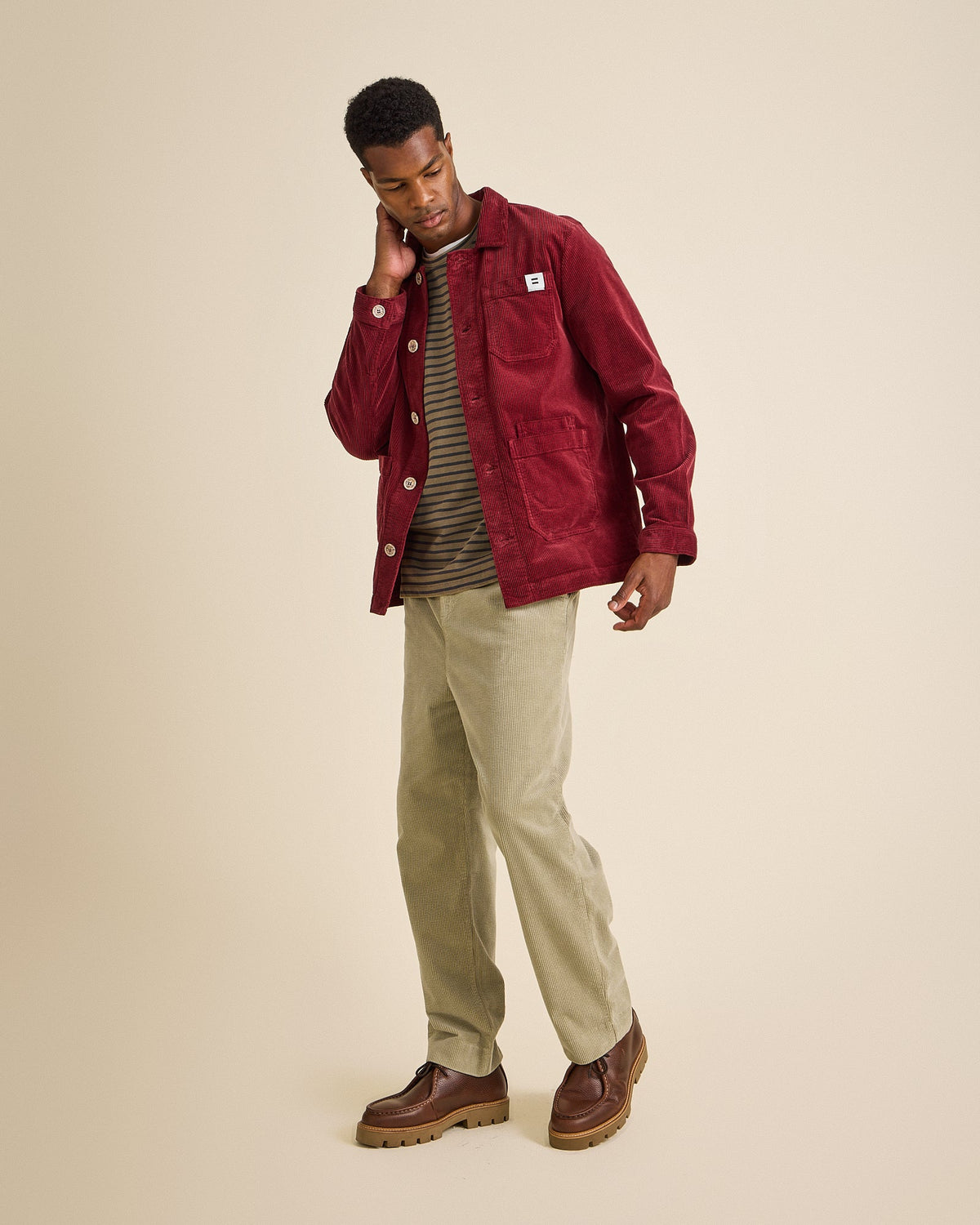 Workerjacka Vinröd