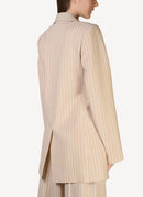 Nina Ricci - Blazer Structuré - Beige/Noir - Femme