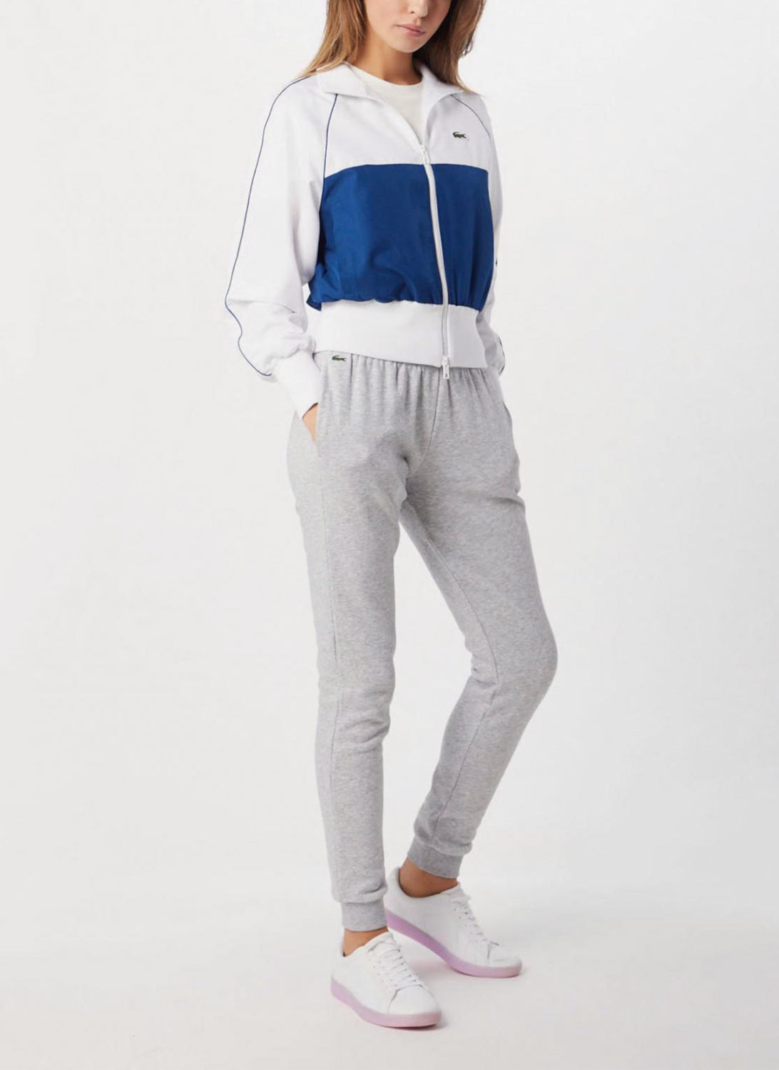 Lacoste - Jacket - White/ Ink - Women