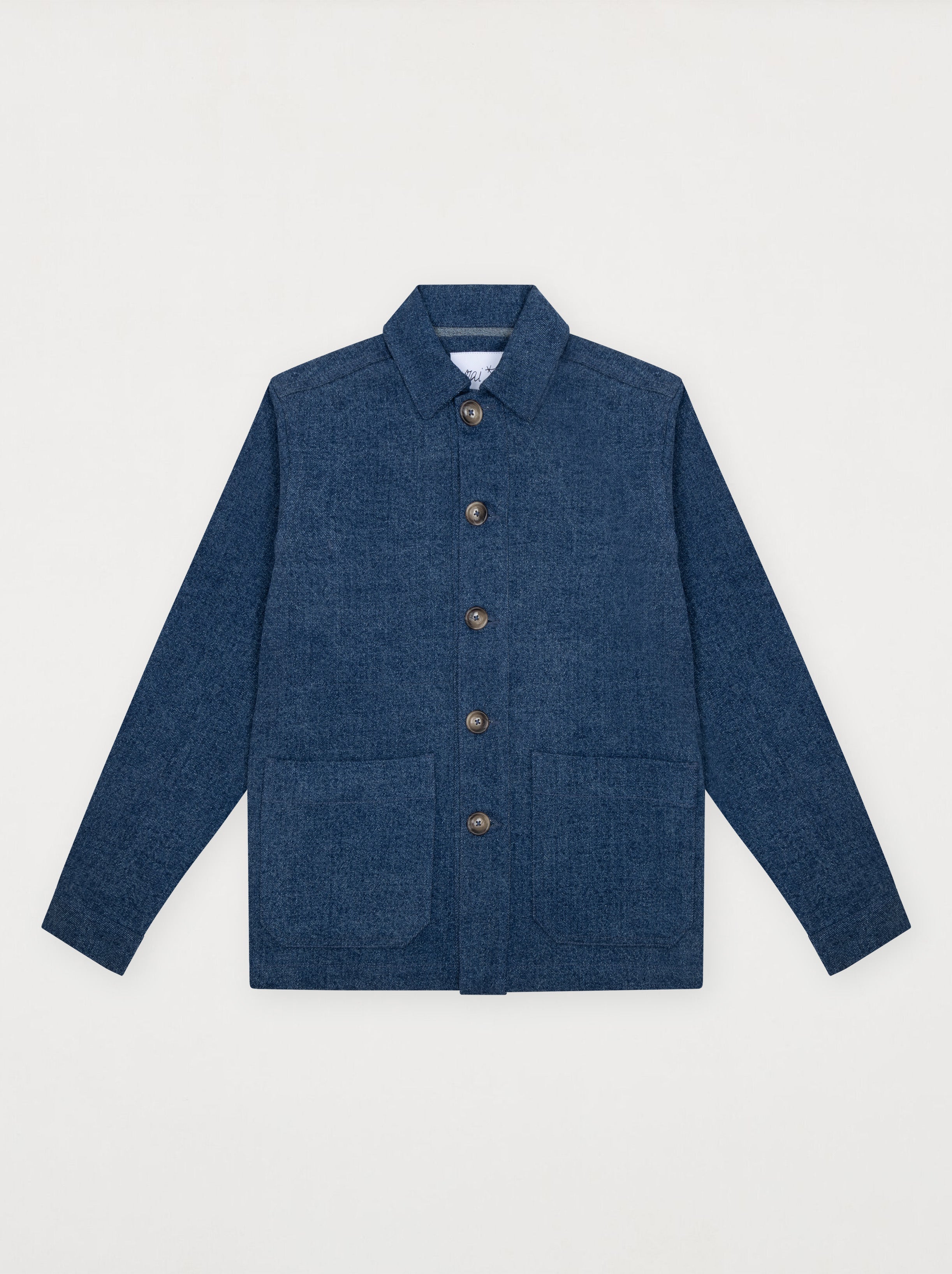 Veste Brodée Unisexe Liberté Denim