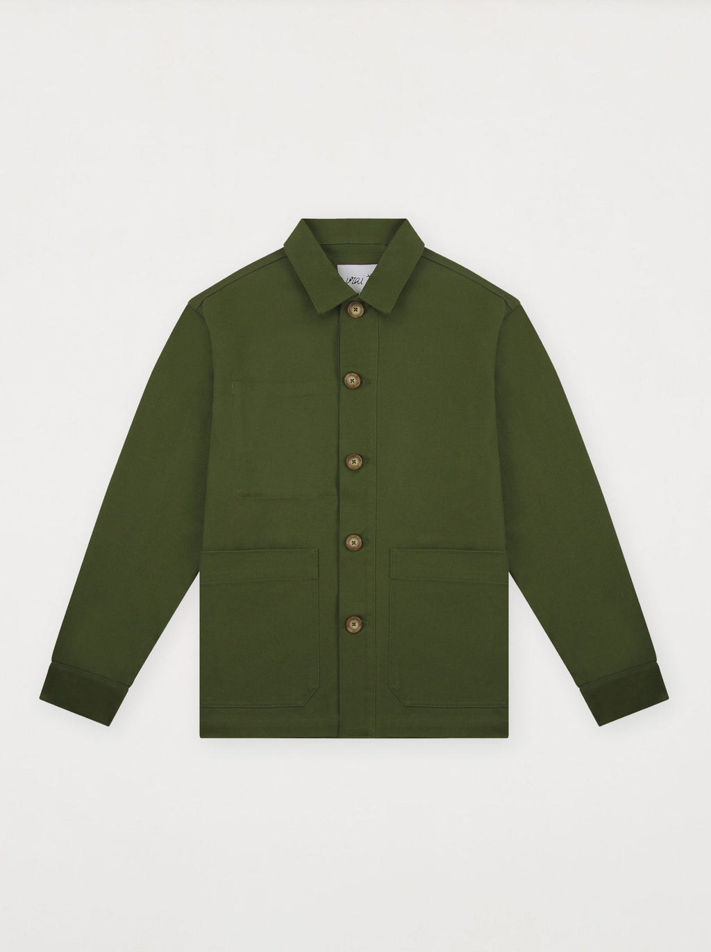 Veste Brodée Unisexe Peintre Olive