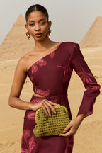 Menfis Manila Berenjena Dress