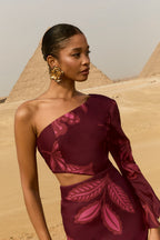 Menfis Manila Berenjena Dress