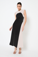 Robe Duo Maille Bicolore