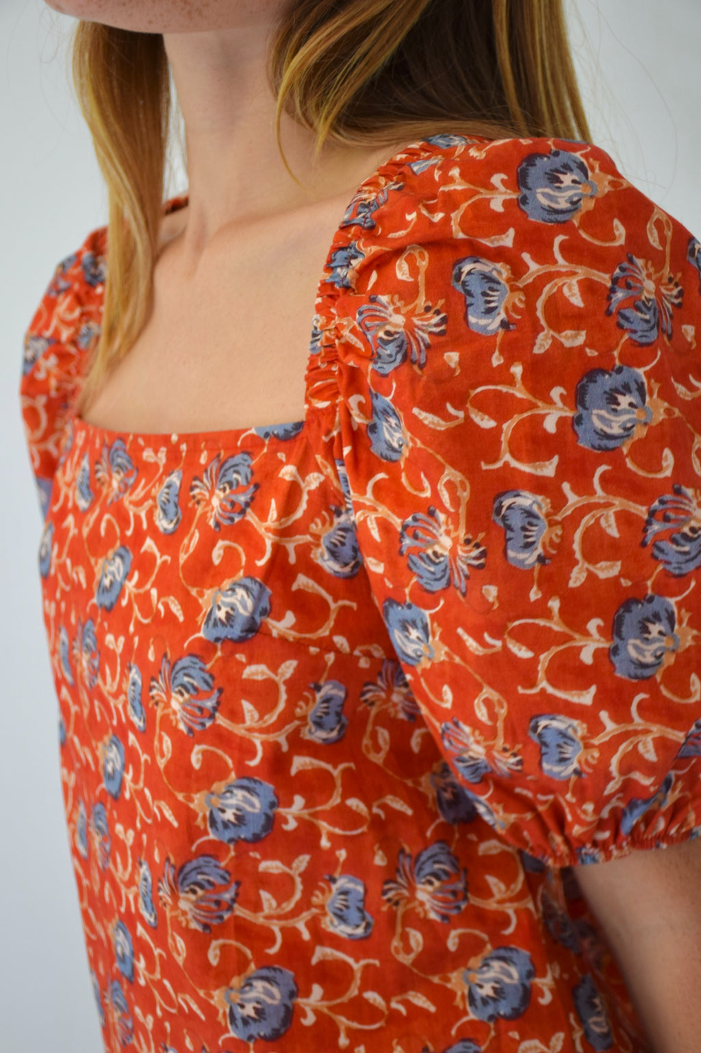 Vestido Bruna Lirio Rojo