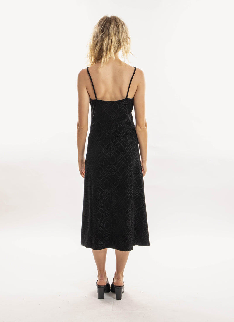 Koché - Robe Texturée - Noir - Femme