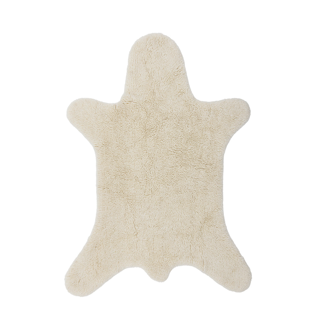 Bear - Rug - White - Wool