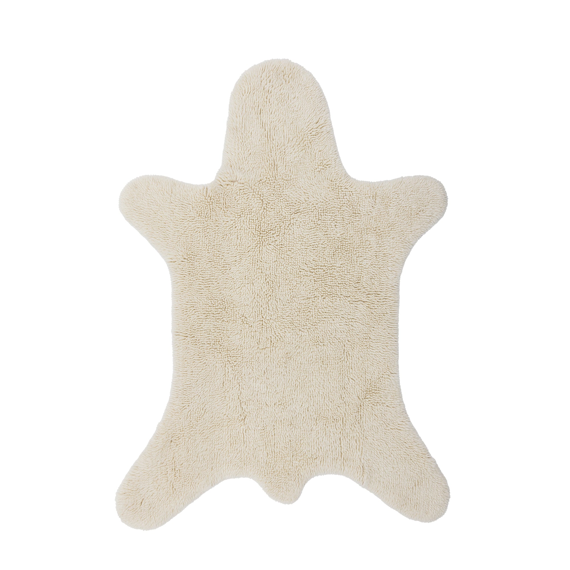Bear - Rug - White - Wool