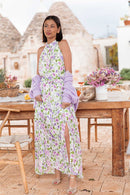 VIOLETTA Lilas - Robe Longue