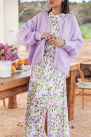 VIOLETTA Lilas - Robe Longue