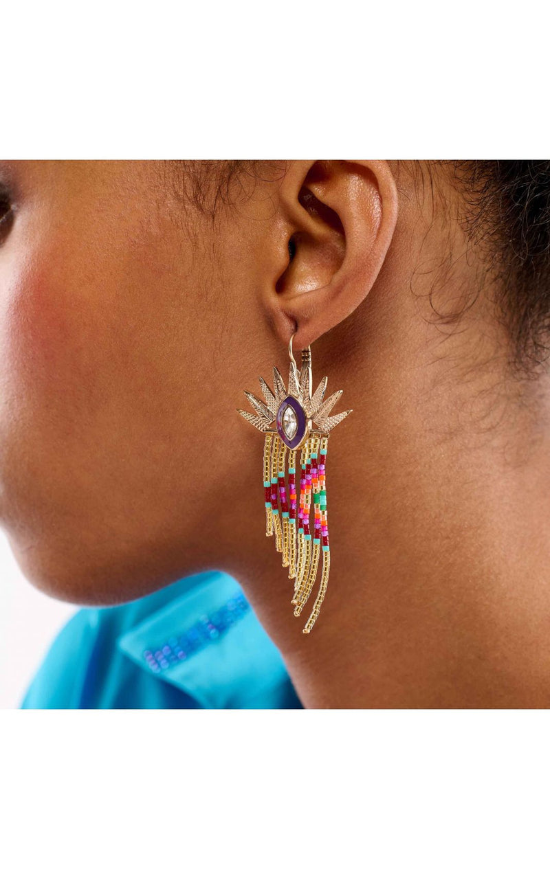 Boucle D'Oreille Vista - Multicolore