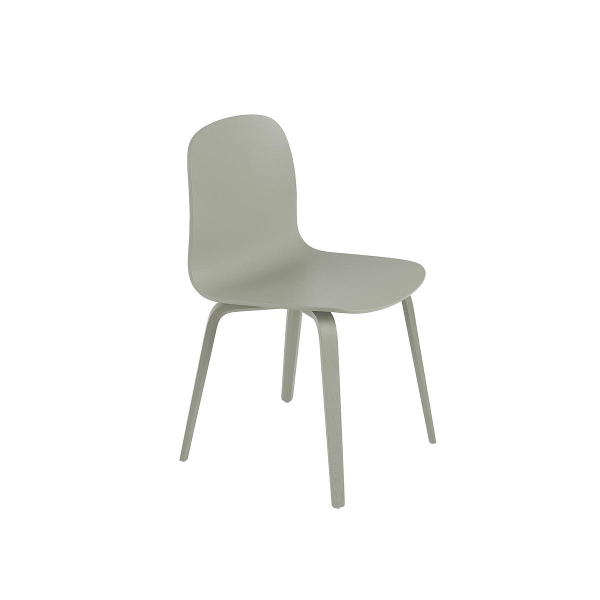 MUUTO - Muuto Visu Wooden Chair - Dusty Green