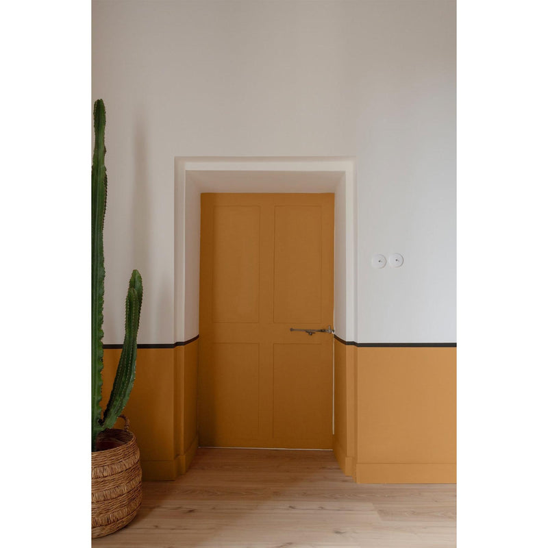 Inspiration déco : ambiance 1 avec la peinture Colonel mustard - teinte jaune moutarde || @ma.des_interior