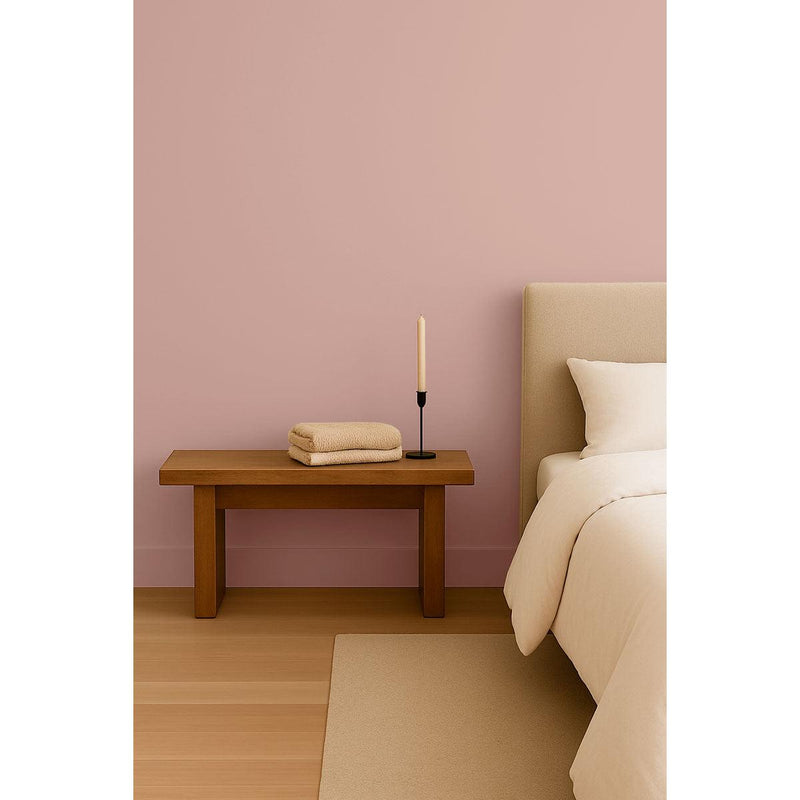 Inspiration déco : ambiance 1 avec la peinture Dream dust - teinte ocre rose