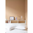 Inspiration déco : ambiance 1 avec la peinture Flat white - teinte caramel beige || @atelier__fragment