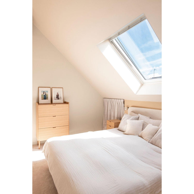 Inspiration déco : ambiance 1 avec la peinture Goudes enough - teinte blanc lin || @karen.tinka