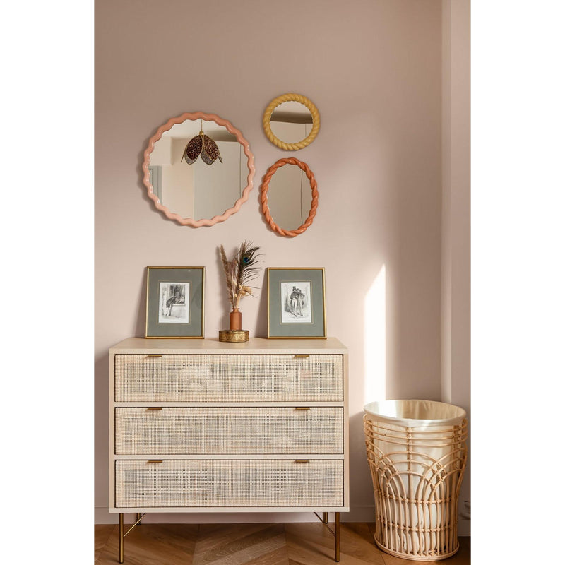 Inspiration déco : ambiance 1 avec la peinture Kashmir road - teinte rose beige poudre || @lucileboullie