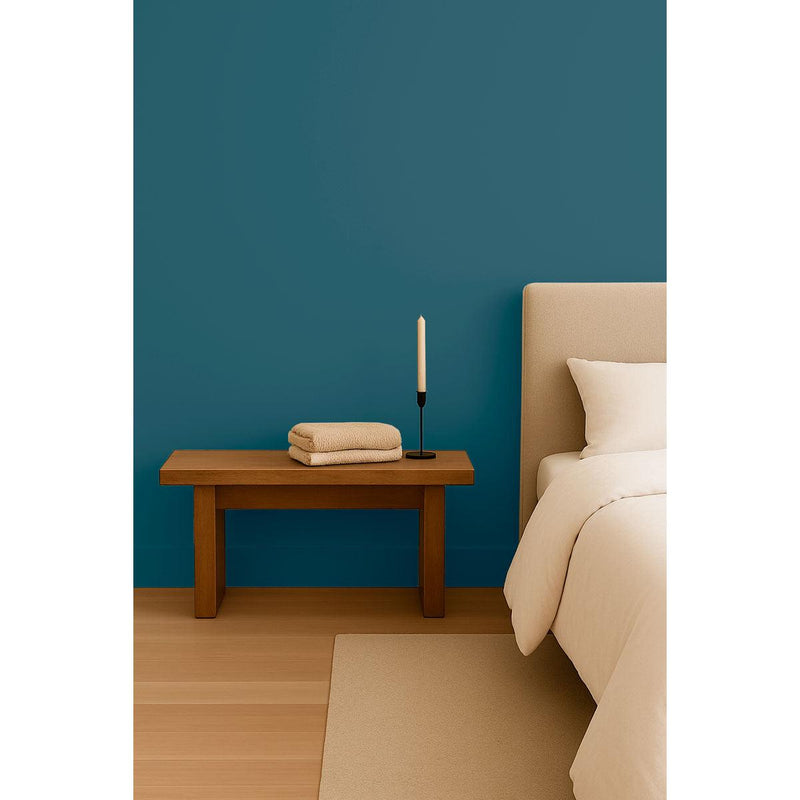 Inspiration déco : ambiance 1 avec la peinture Petrol bliss - teinte bleu canard