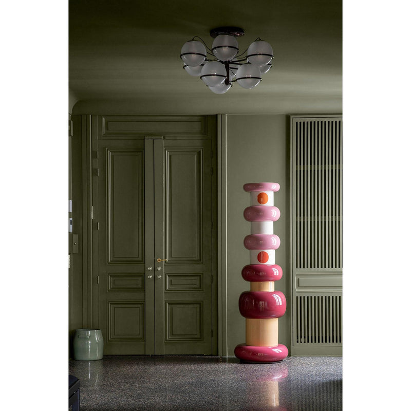 Inspiration déco : ambiance 1 avec la peinture Pitchy olive - teinte vert olive fonce || @mariederoudilhe