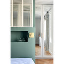 Inspiration déco : ambiance 1 avec la peinture Salvia calma - teinte vert de gris || @berenicefallot