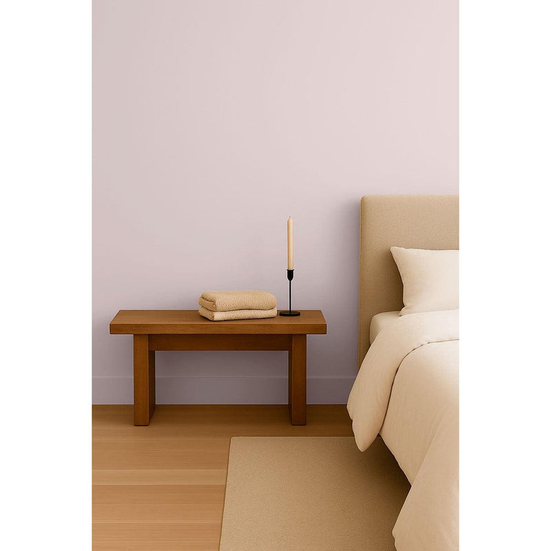 Inspiration déco : ambiance 1 avec la peinture Scarlet drop - teinte rose pale