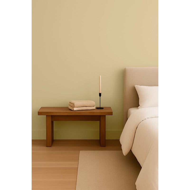 Inspiration déco : ambiance 1 avec la peinture Sunday jersay - teinte vert jaune claire