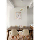 Inspiration déco : ambiance 1 avec la peinture Warm up - teinte blanc rouge || @15heures13