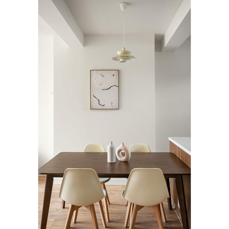 Inspiration déco : ambiance 1 avec la peinture Warm up - teinte blanc rouge || @15heures13