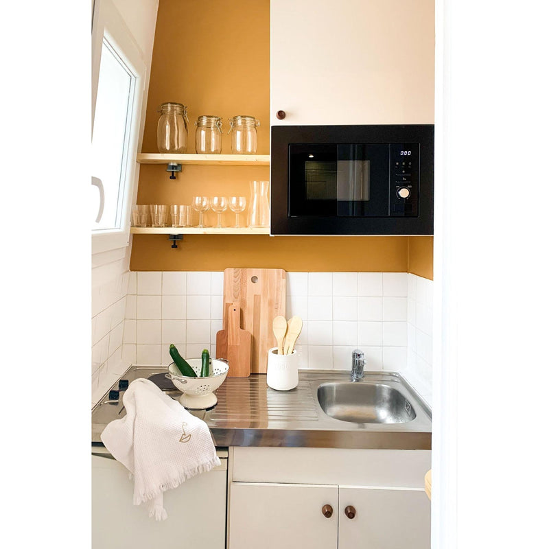 Inspiration déco : ambiance 2 avec la peinture Colonel mustard - teinte jaune moutarde || @mariesophie_donnedieu