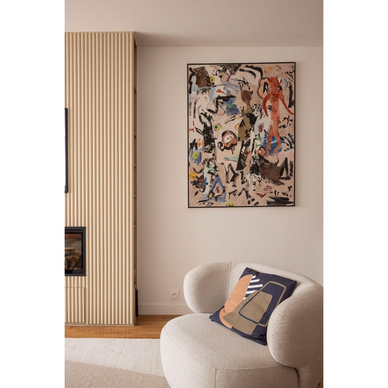 Inspiration déco : ambiance 2 avec la peinture Desert tonight - teinte beige sable || @deborah.ellouk