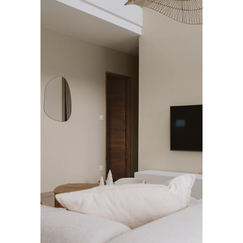 Inspiration déco : ambiance 2 avec la peinture Goudes enough - teinte blanc lin || @unpeudemathilde