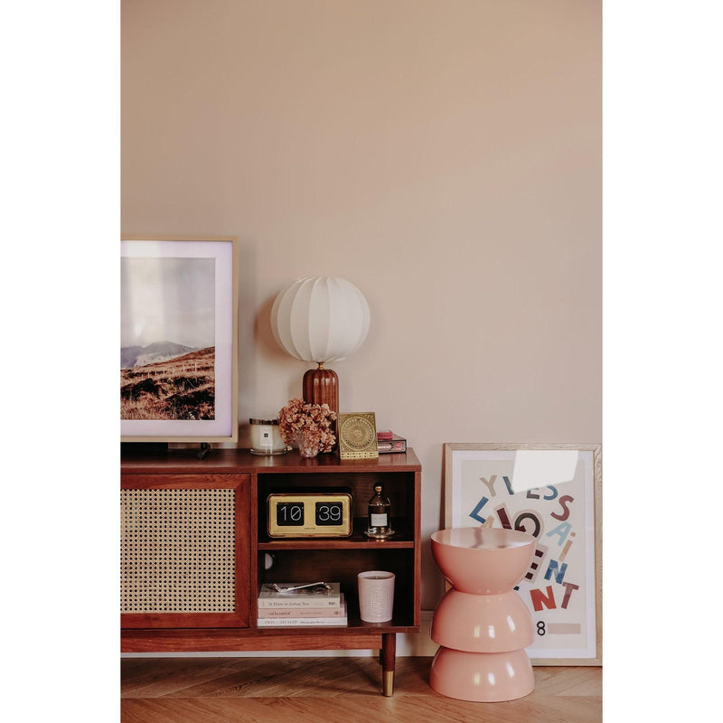 Inspiration déco : ambiance 2 avec la peinture Kashmir road - teinte rose beige poudre || @lesdessousdemarine