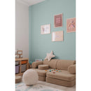 Inspiration déco : ambiance 2 avec la peinture Pepper mint - teinte bleu vert clair || @unpeudemathilde