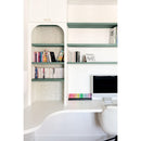 Inspiration déco : ambiance 2 avec la peinture Salvia calma - teinte vert de gris || @berenicefallot