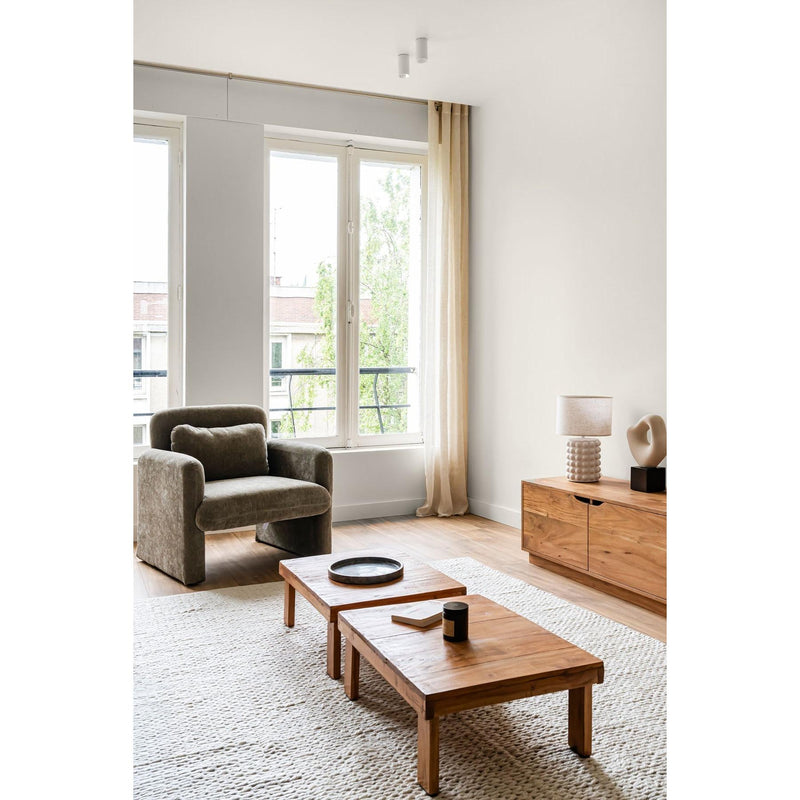 Inspiration déco : ambiance 2 avec la peinture Warm up - teinte blanc rouge || @15heures13