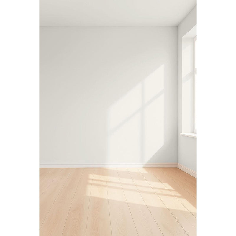 Visualisation 3D de la peinture Blank page avec ombres - teinte blanc casse