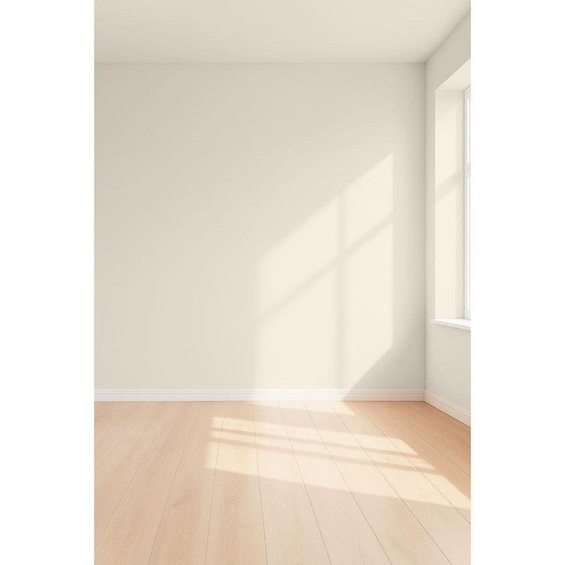 Visualisation 3D de la peinture Butter curl avec ombres - teinte blanc jaune