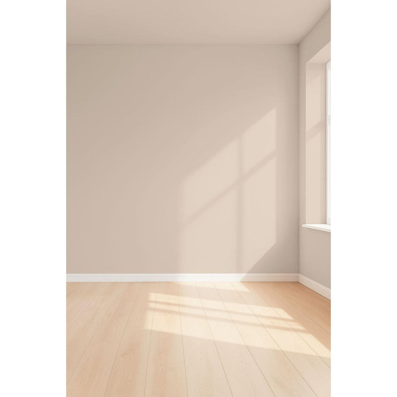 Visualisation 3D de la peinture Lazy greige avec ombres - teinte greige doux