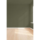 Visualisation 3D de la peinture Pitchy olive avec ombres - teinte vert olive fonce