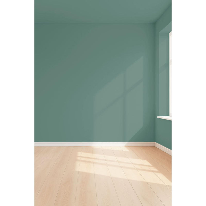 Visualisation 3D de la peinture Salvia calma avec ombres - teinte vert de gris